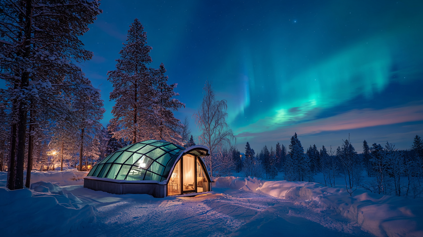 Gallery Detail: Where To Find Glass Igloos And Off Grid Tiny Cabin
