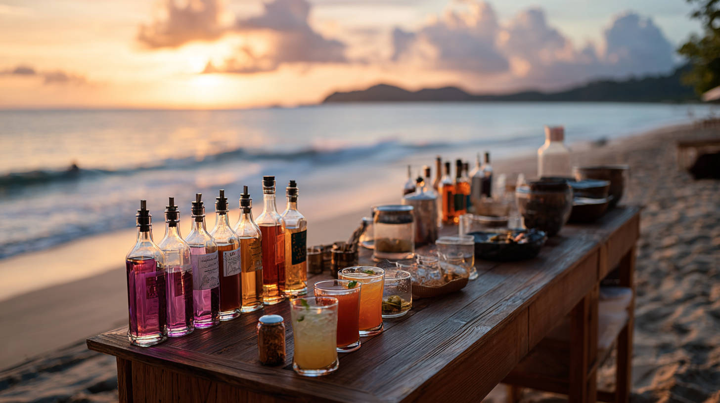 Tropical Mixology: Signature Cocktails Inspired by Island Locales at the Best all-inclusive Resorts in Grenada