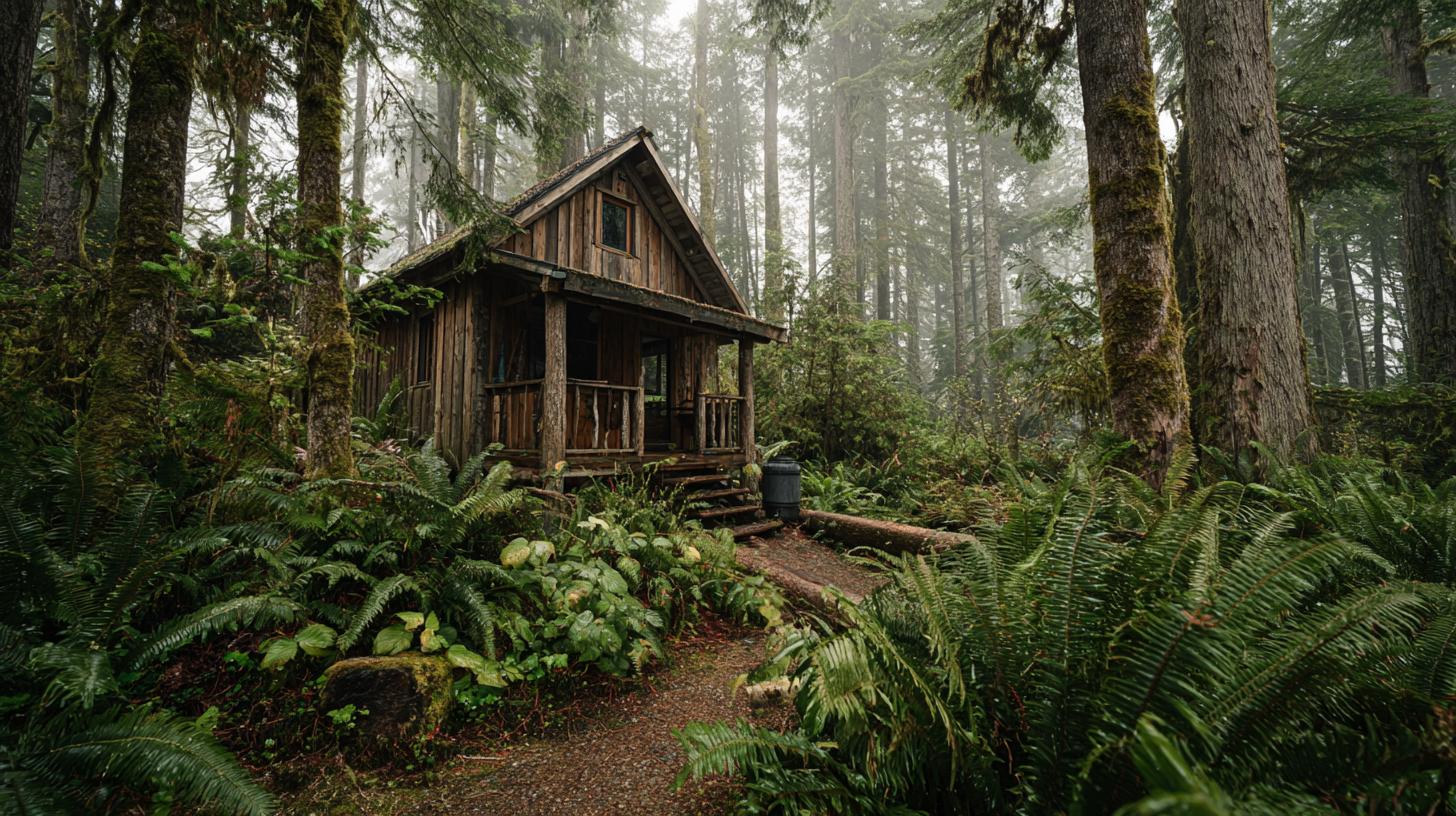 off grid cabin