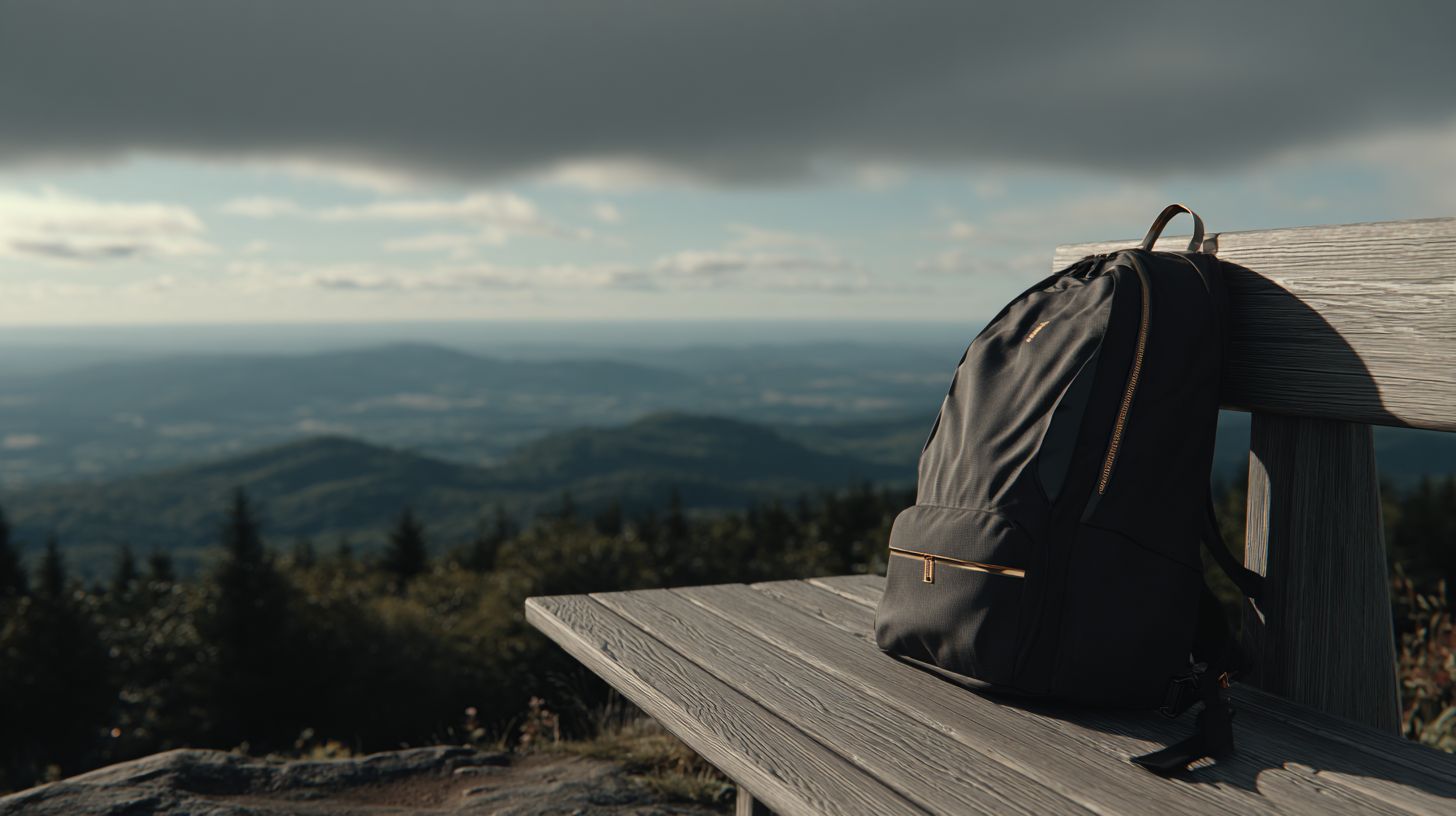 bag in the cliff