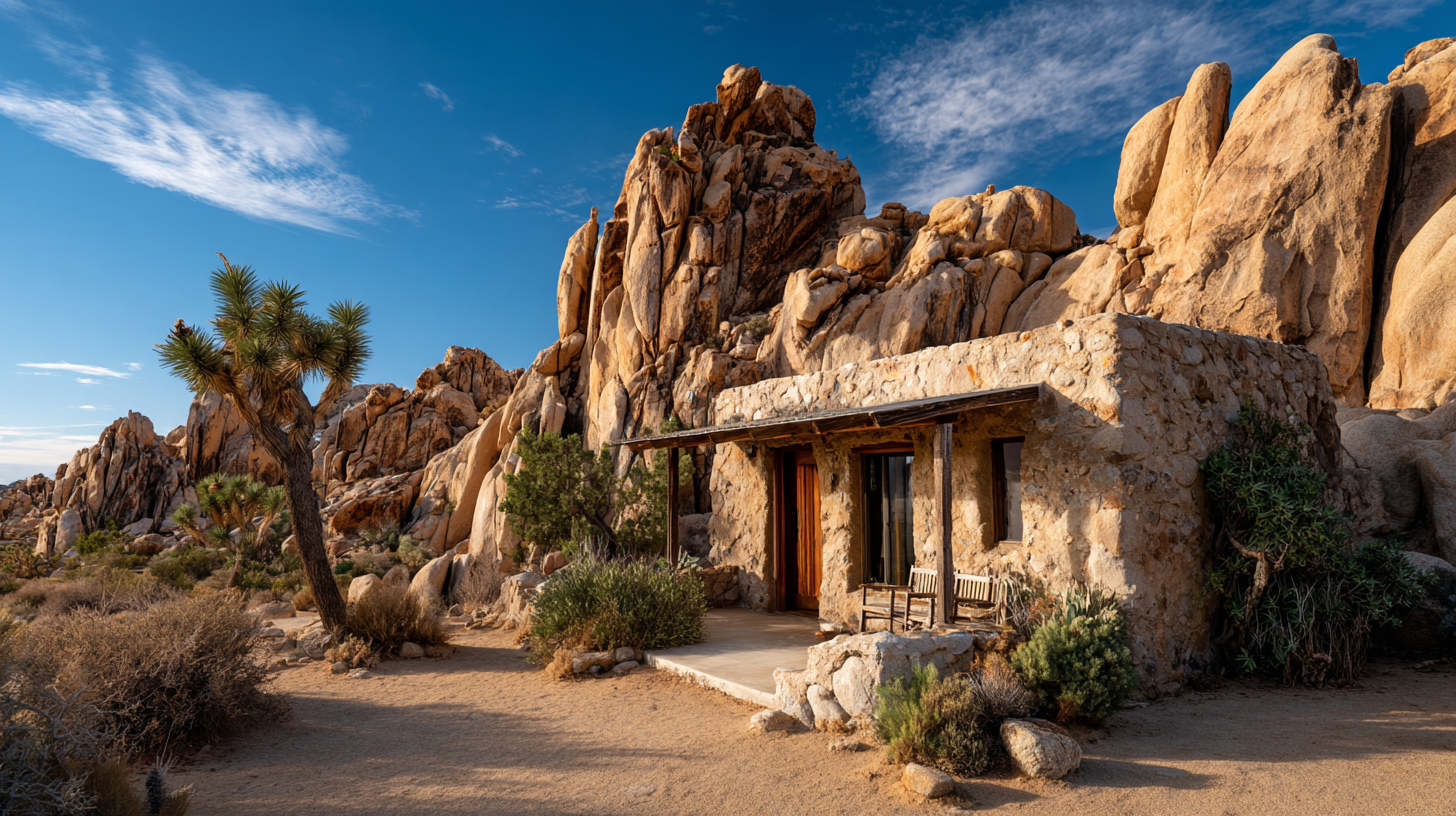 Earth Meets Architecture in Joshua Tree’s Off-Grid Design Cabins