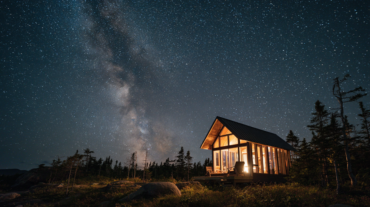 Stargazing and Solitude: Top Stargazing Cabin Rentals in Gaspé Peninsula, QC