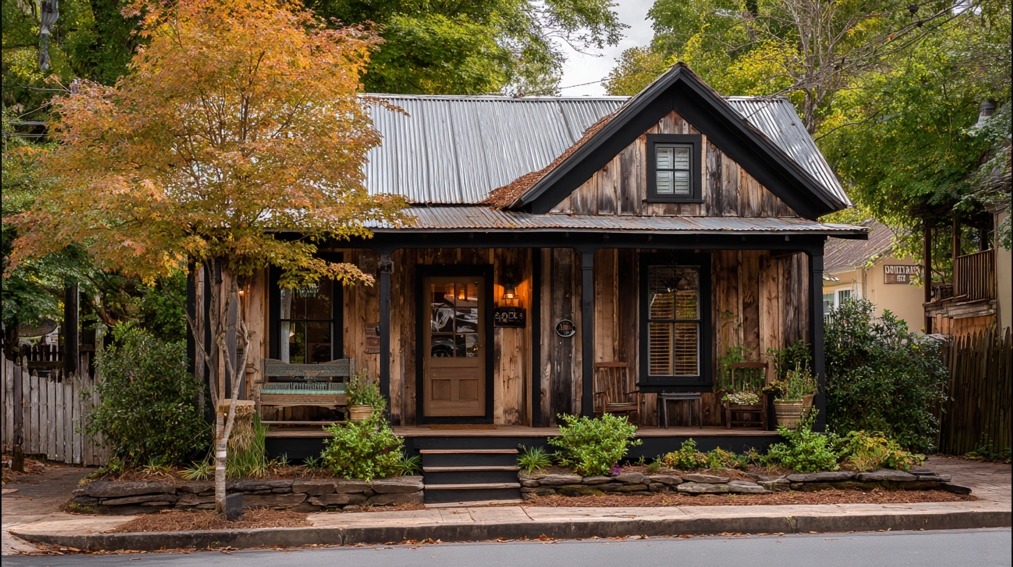 Quaint downtown cottages with rustic charm Quaint downtown cottages with rustic charm