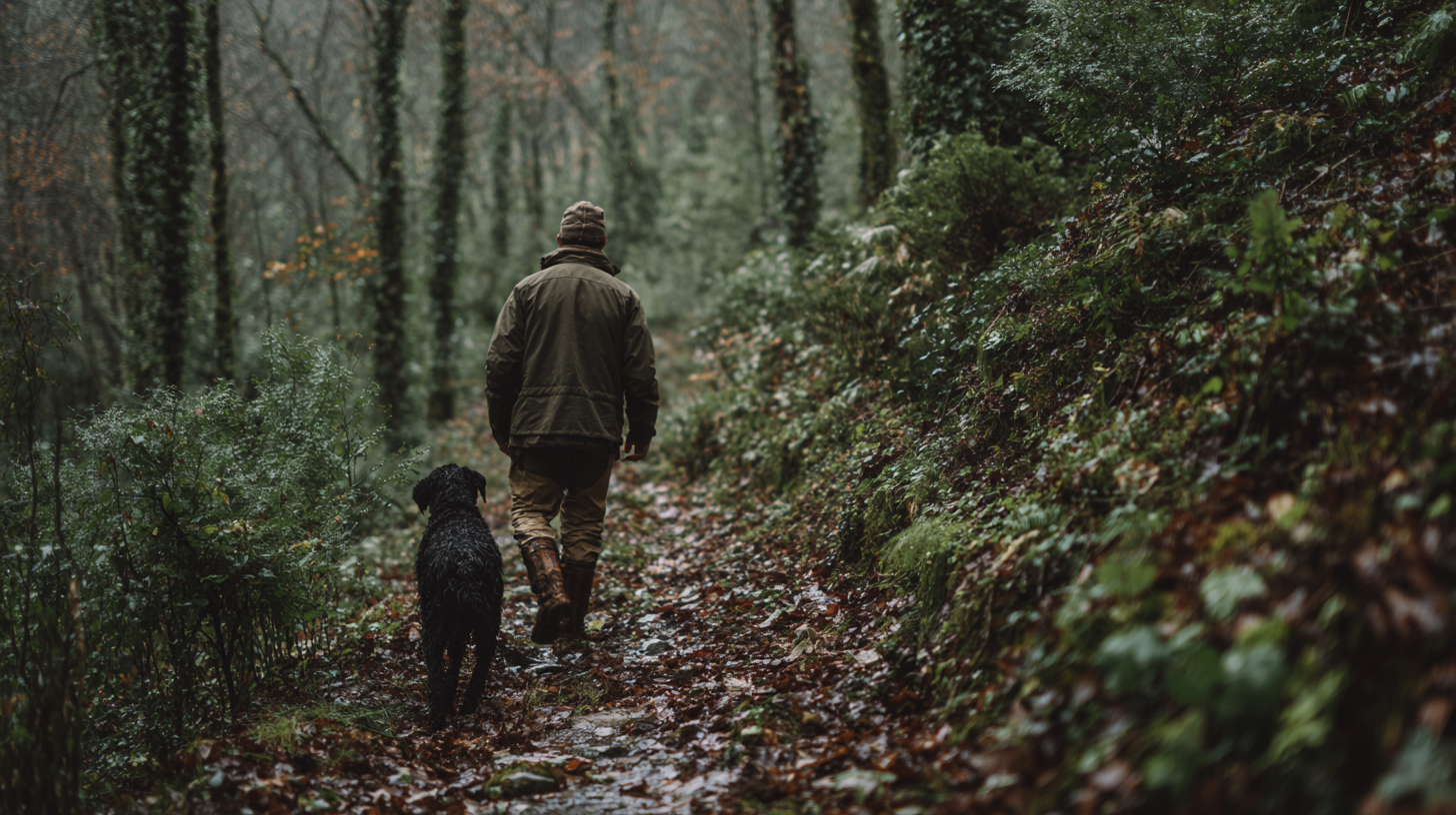 Truffle hunting in Dordogne