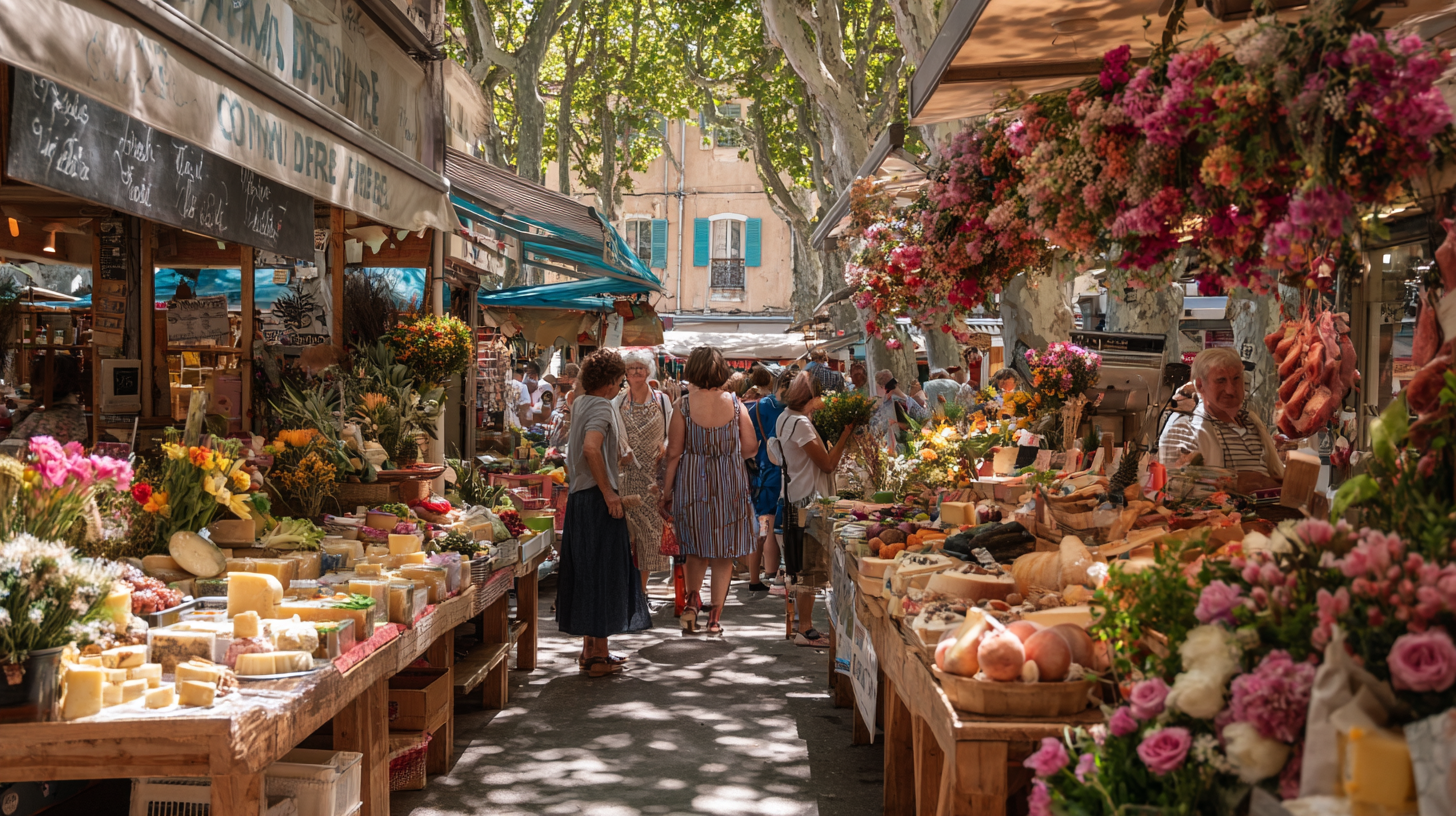 Marché Forville fresh produce and local eats Marché Forville fresh produce and local eats
