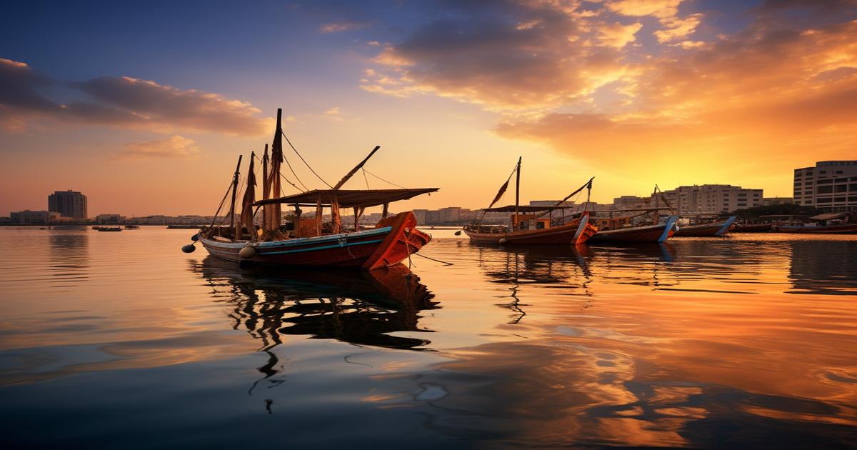 dhow-cruising-dubai-creeks-liquid-highway