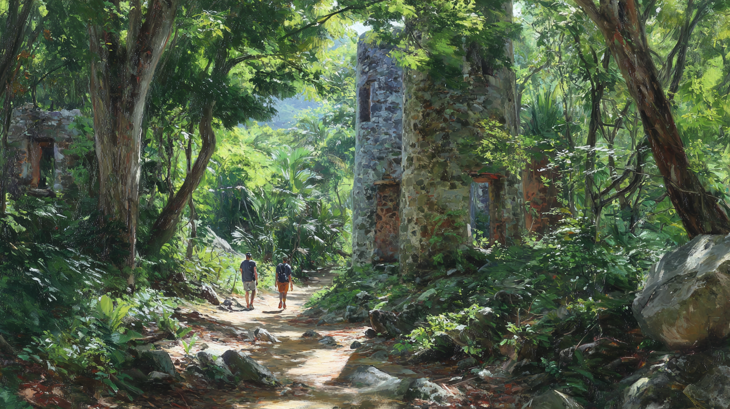 Reef Bay Trail Access Reef Bay Trail Access