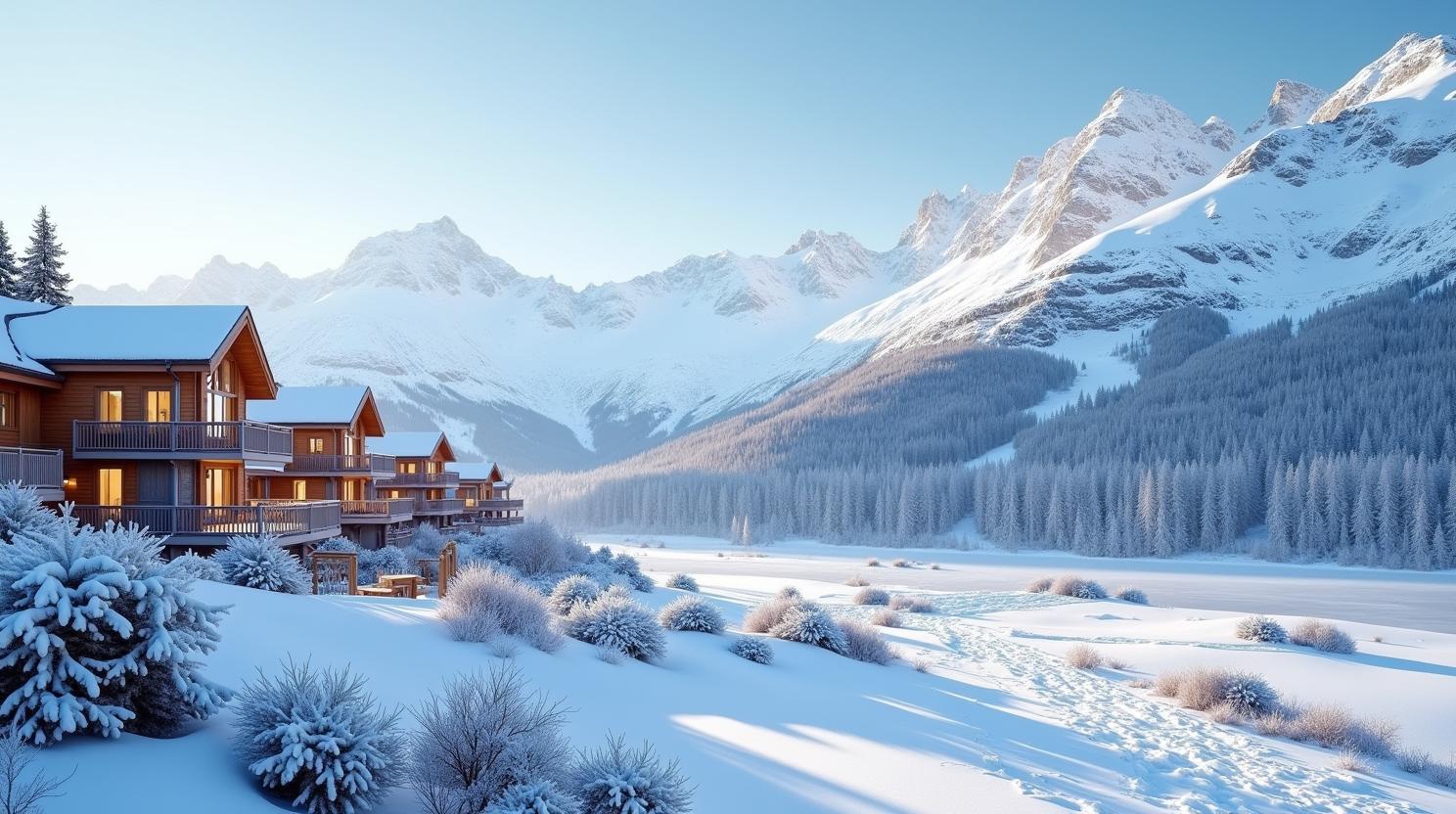 Celebrated alpine resort in Greenland with a dramatic backdrop and exclusive winter amenities for adventure lovers. Celebrated alpine resort in Greenland with a dramatic backdrop and exclusive winter amenities for adventure lovers.