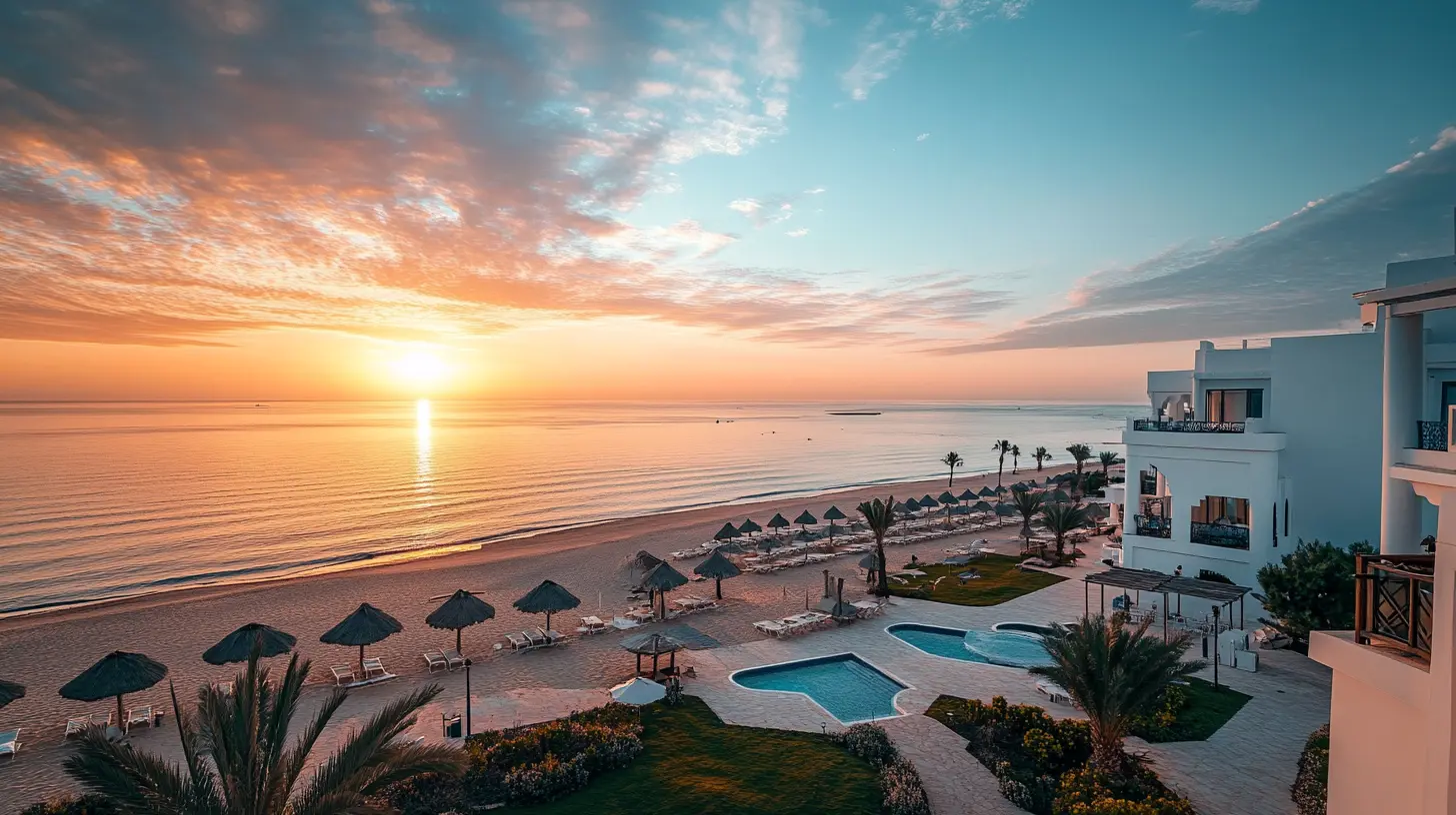 Explore the Enchanting Beaches of Hammamet, Tunisia: Family-Friendly, Luxury, and Secluded Spots Await