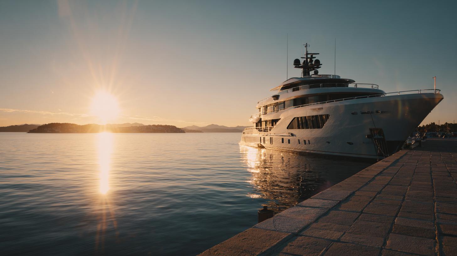 rxruby-cinematic-image-of-a-luxury-yacht-at-sunrise-departing-1fe2487a-0a19-4a3c-b0b3-f36a9ebd7bd4-2