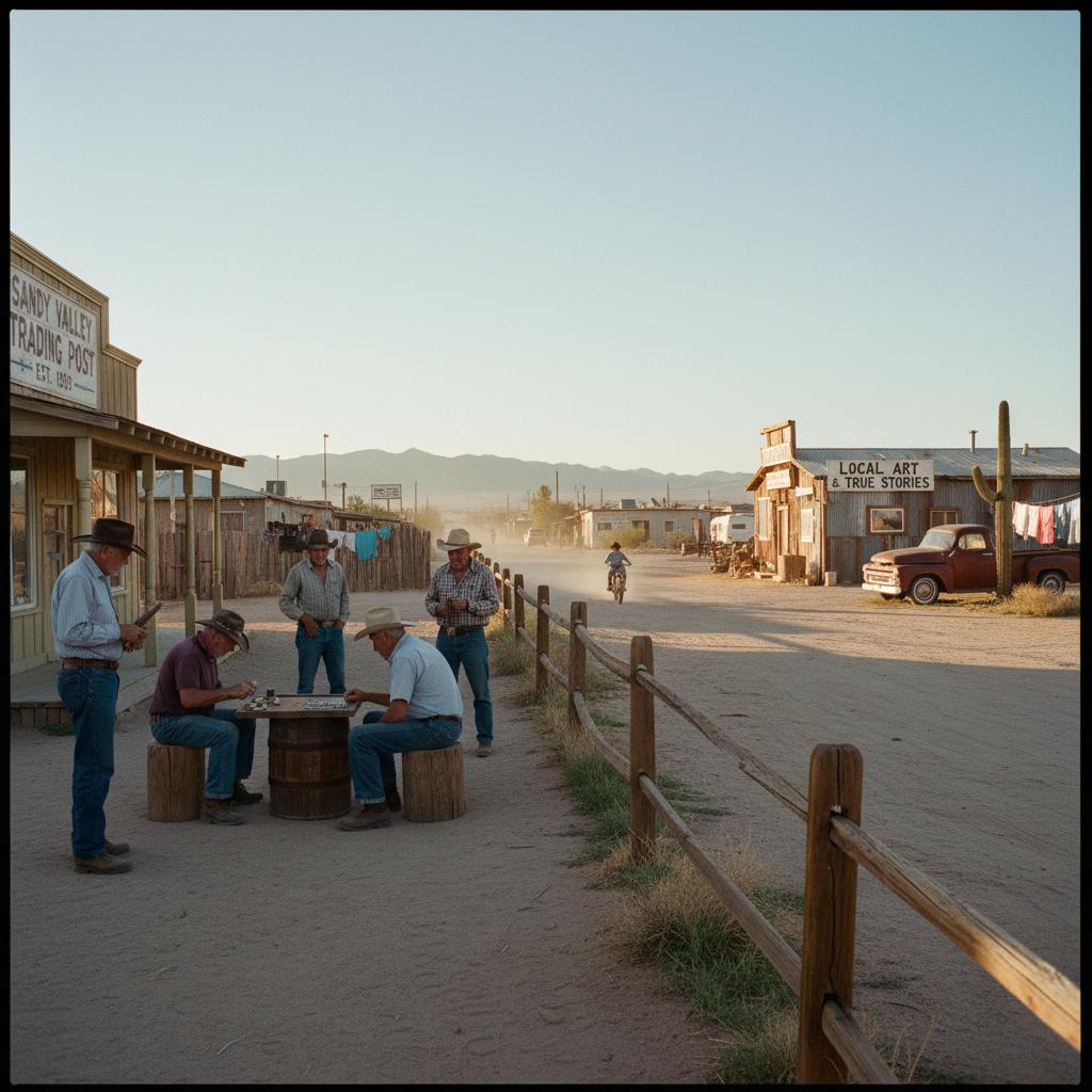 Sandy Valley showcasing authentic attractions and local charm through documentary photography.