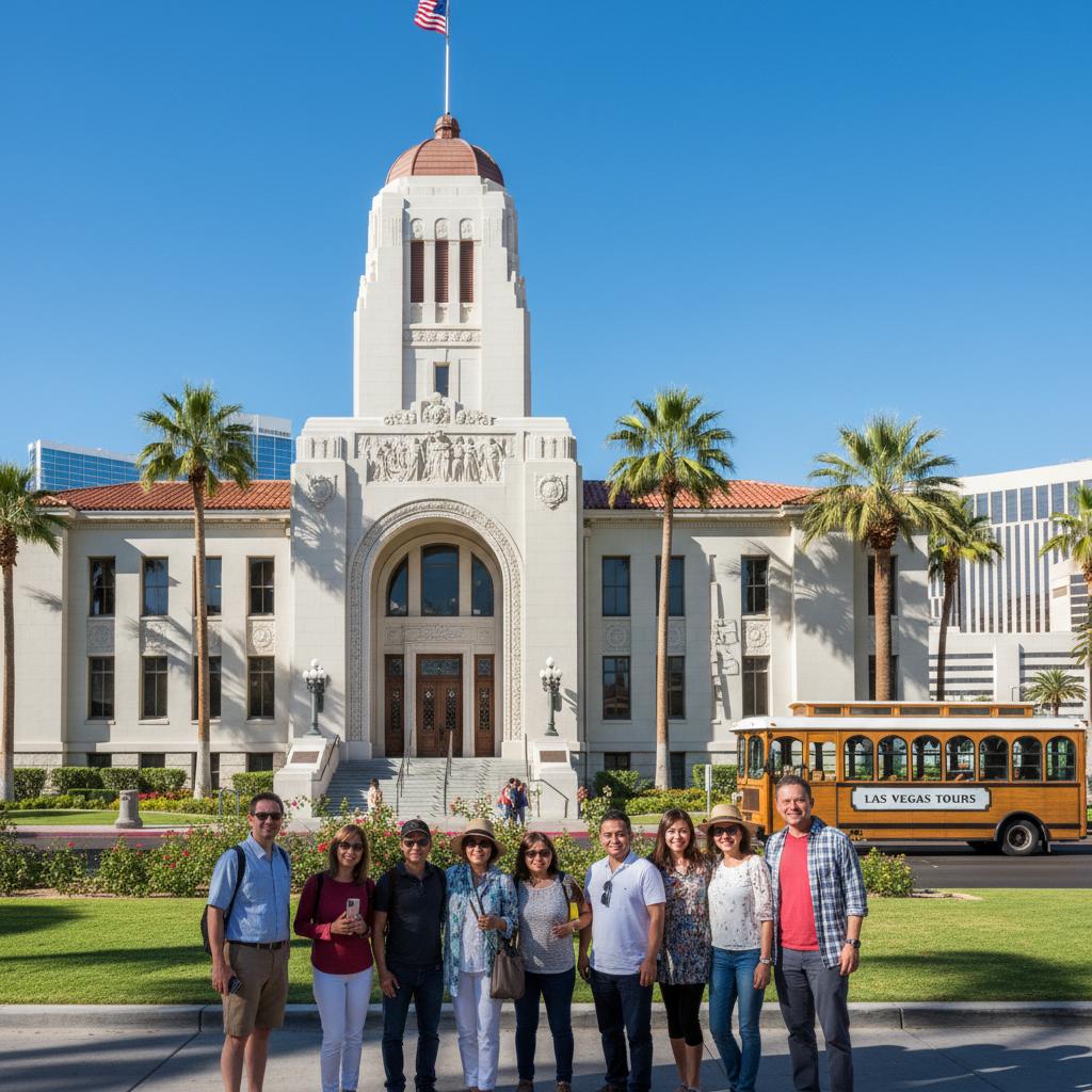 Historic Clark County Courthouse showcasing culture and traditional architecture.