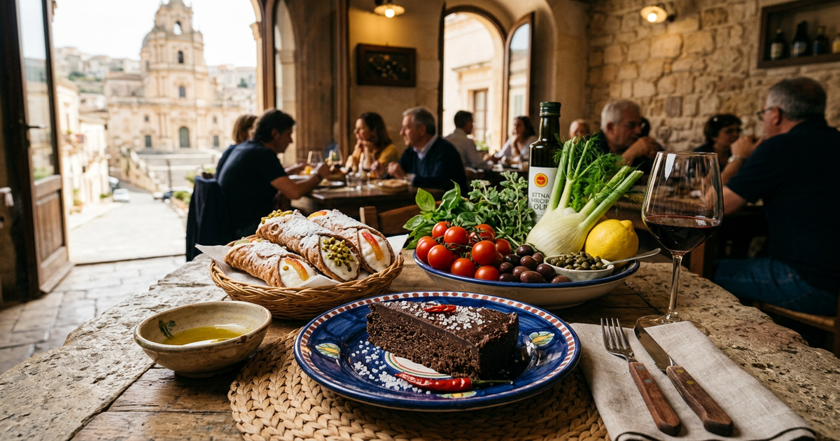 Exploring Modica's Culinary Scene: A Food Lover's Guide