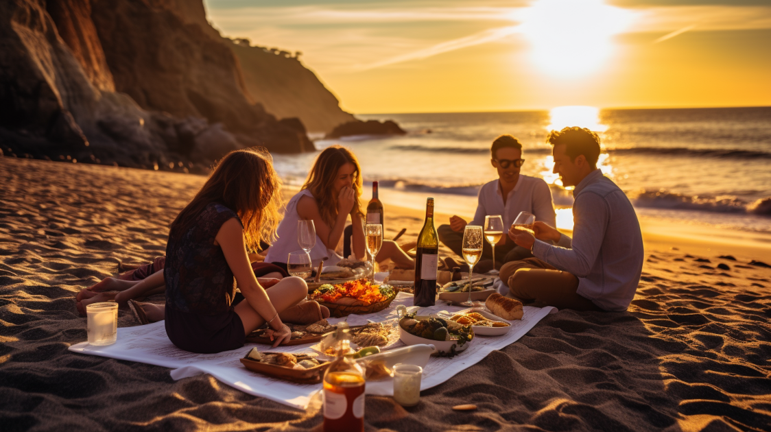 The Art of Beach Picnics: Perfect Wine Pairings | Water Wine Travel: Seaside Sommelier - Where Waves Meet Wineries The Art of Beach Picnics: Perfect Wine Pairings | Water Wine Travel: Seaside Sommelier - Where Waves Meet Wineries