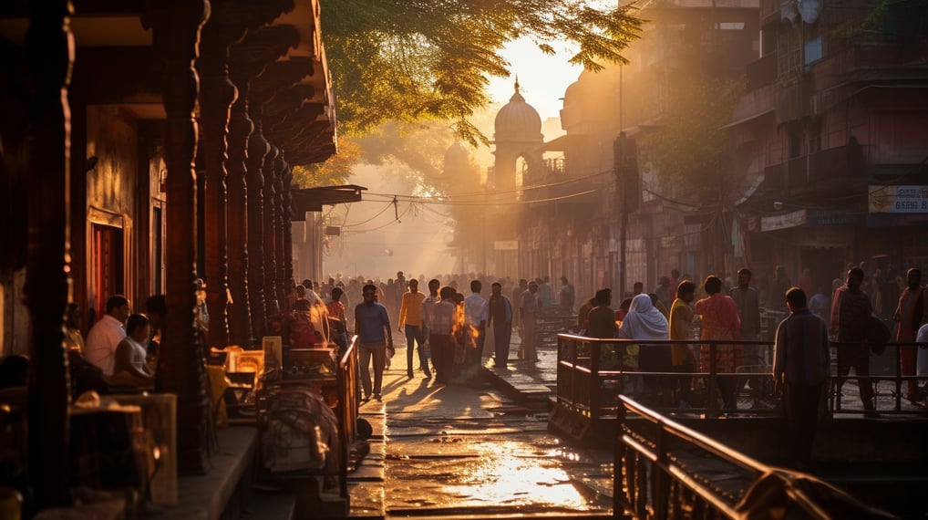 Embracing India's Soul: A Journey from the Spirited Streets of Old Delhi to the Serene Ghats of Varanasi