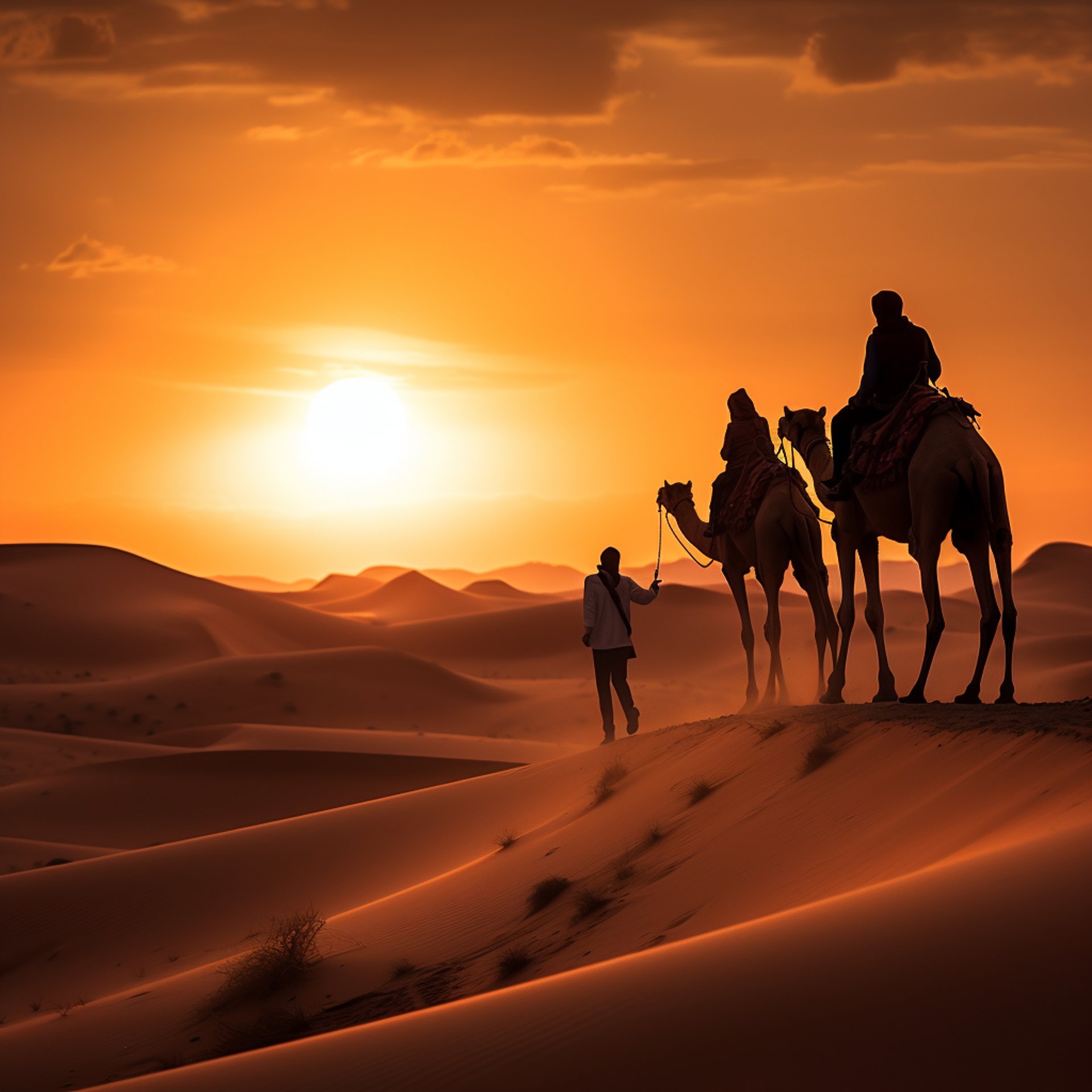 Saharan Serenade: Camel Treks and Oasis Dreams Saharan Serenade: Camel Treks and Oasis Dreams