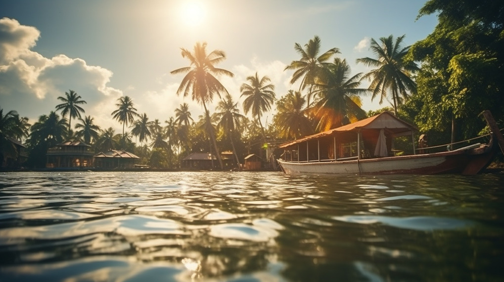Kerala's Backwaters: Navigating Serenity