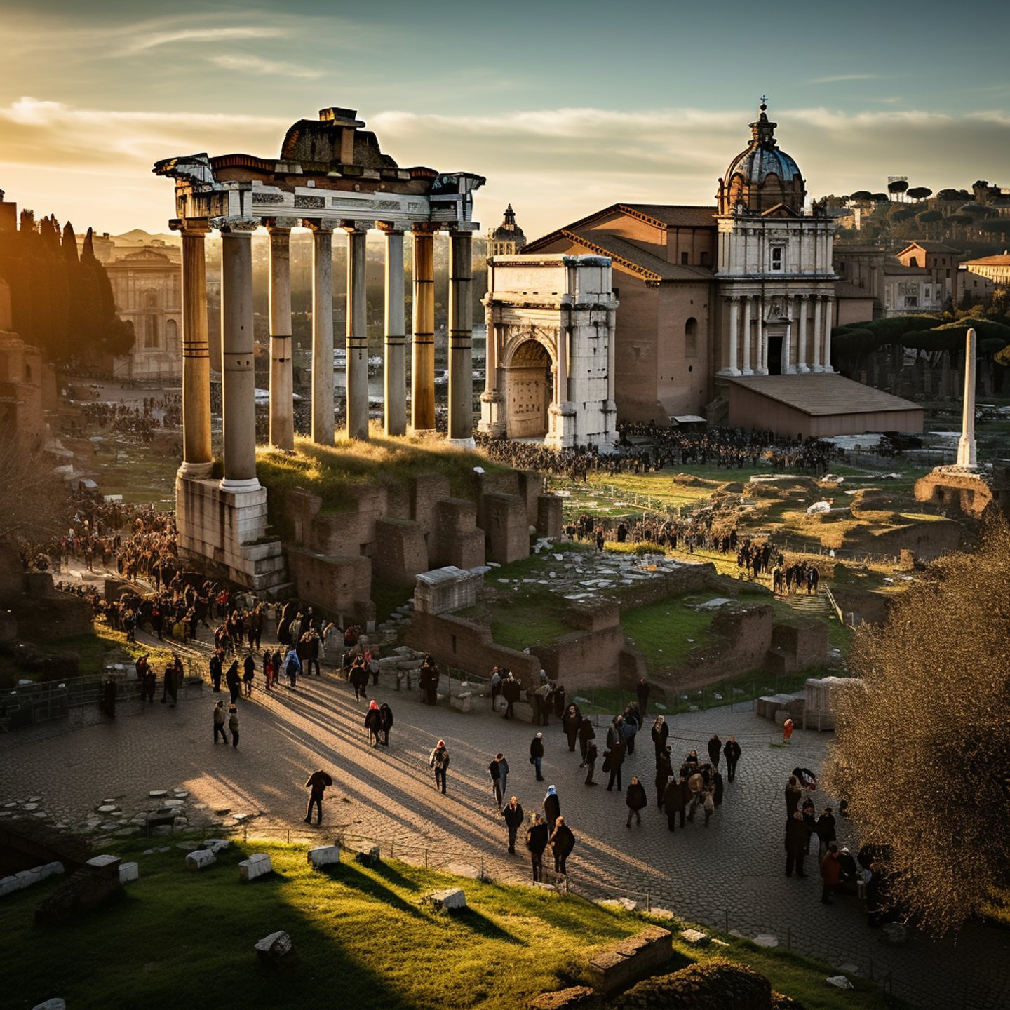 Gladiators to Gelato: A Day in Ancient Rome