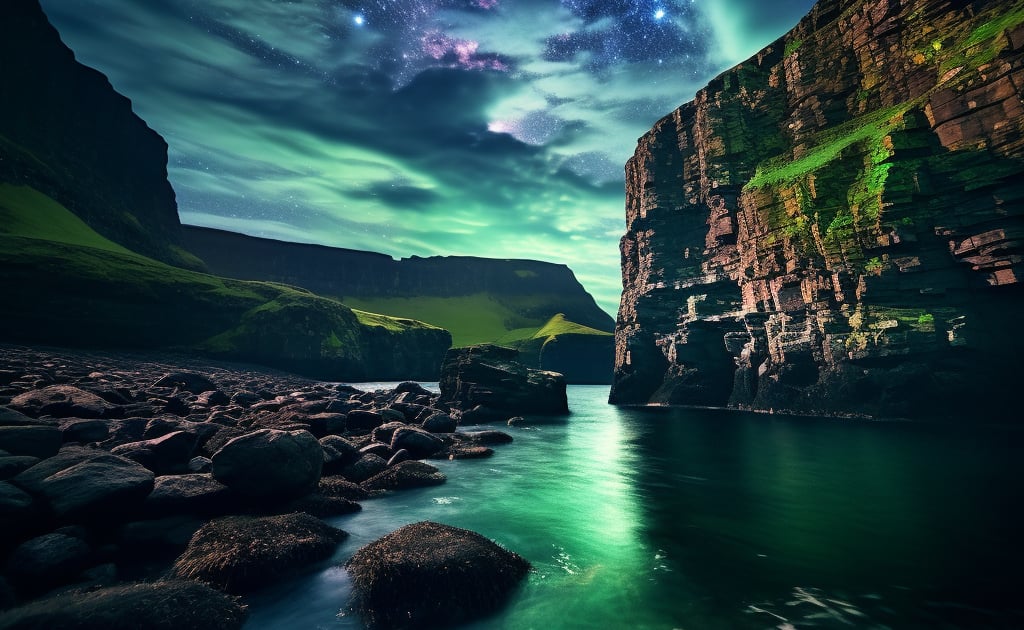 Dancing with the Northern Lights: A Faroe Islands Night