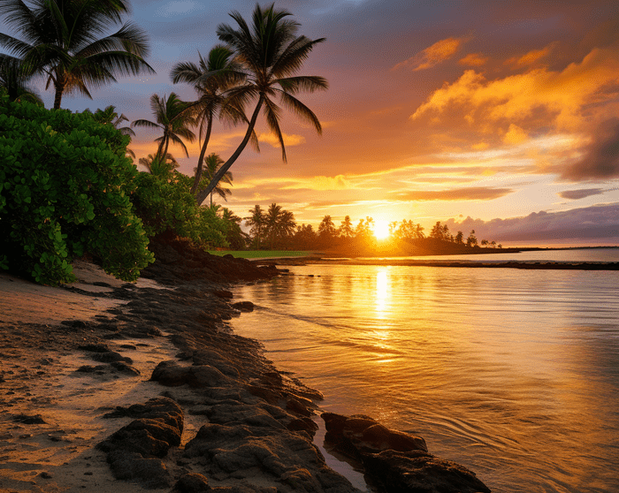 Mariana Island Sunsets: The Perfect Backdrop for Your Evening Retreat | Marianas Beach