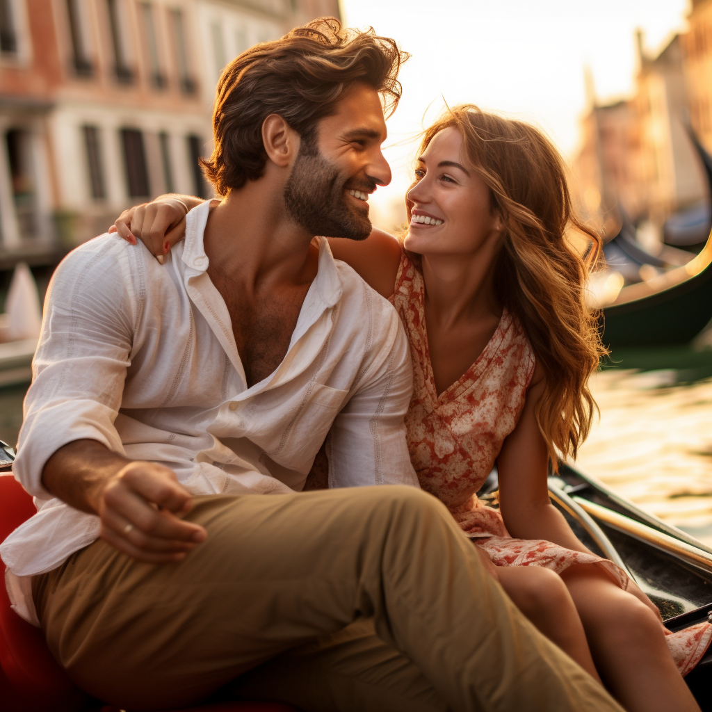 Venetian Vows: A Gondola Ride to Remember