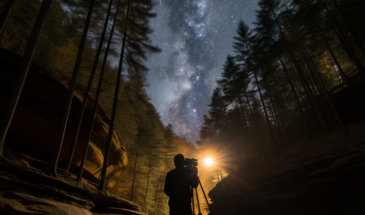 Enchanting Evenings: Night Sky Photography in Hocking Hills