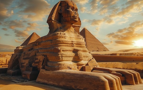 a large stone pillar with columns and a sky background in Luxor a large stone pillar with columns and a sky background in Luxor