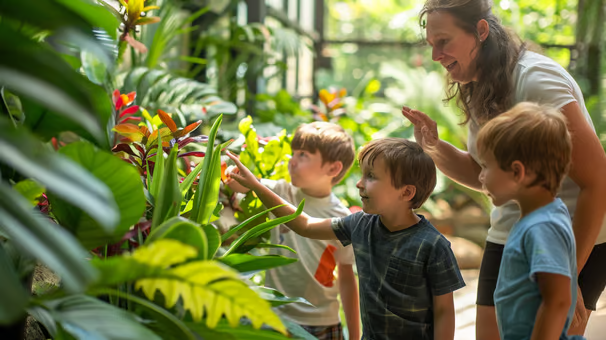 Joyful explorations at Como Park Zoo: A family adventure.