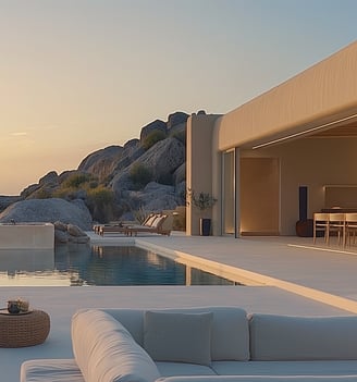 luxury villas in mykonos