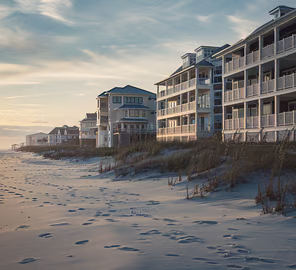 oceanfront vacation homes in SC