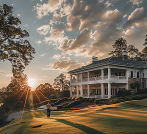 the fairways of a golf course in Pawleys Island, SC