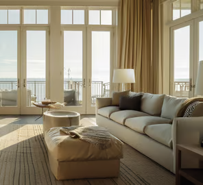 interior of a Pawleys Island condo rental