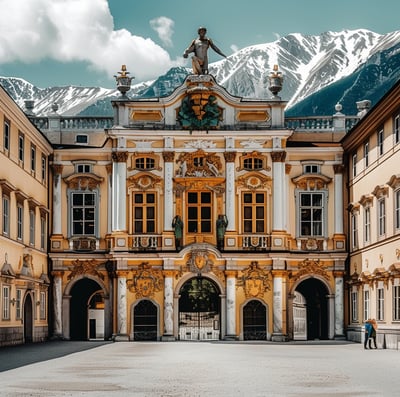 The Imperial Palace in Innsbruck, Austria