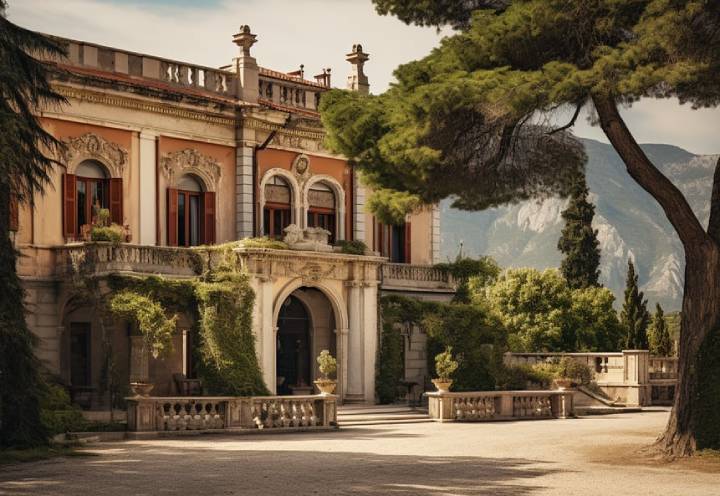 Elegance among the pines: A historic villa in L'Aquila