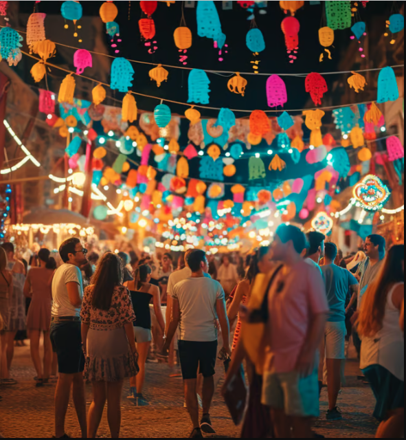 Ascension Festival in Santiago, Spain