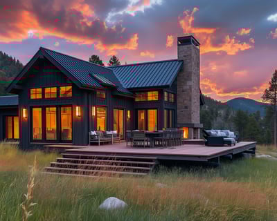 a cabin in Colorado a cabin in Colorado