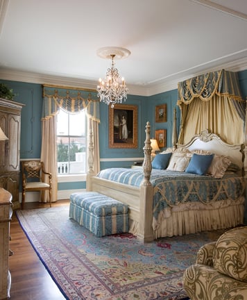 a room at The Chanler in Newport, RI
