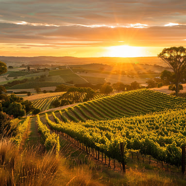 Barossa-valley-australia-showing-scenery-in-golden
