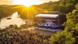 Sunset serenade at Hot Springs Music Festival, Arkansas—where nature meets melody Sunset serenade at Hot Springs Music Festival, Arkansas—where nature meets melody