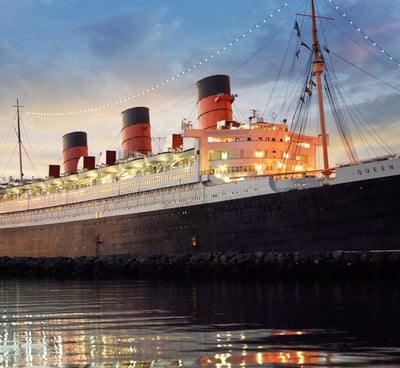 The Queen Mary, Long Beach, California, USA