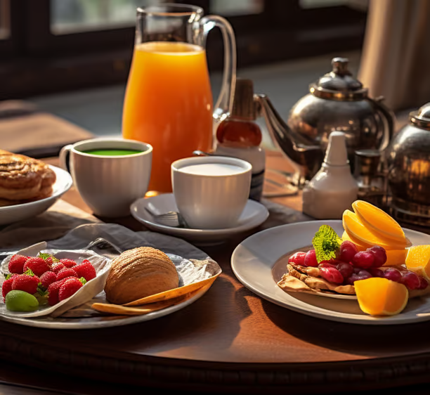 food served on table food served on table