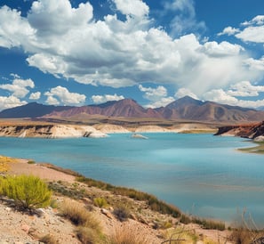 Northern Patagonia's adventure hub.