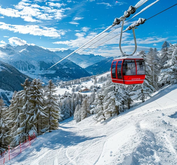 World-class skiing with vibrant après-ski.