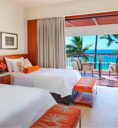 A room at Mauna Kea Beach Hotel