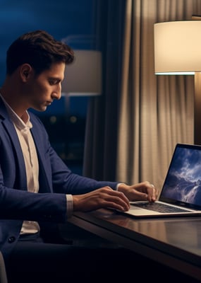 a man in a suit and tie is sitting at a desk a man in a suit and tie is sitting at a desk