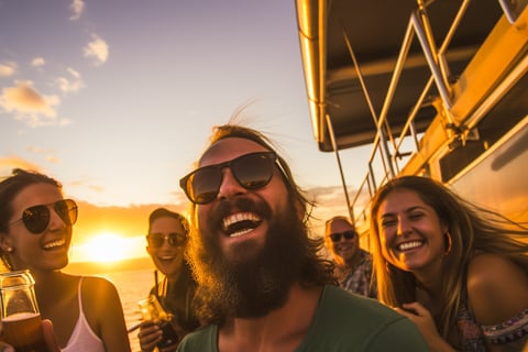 a man with a beard and sunglasses
