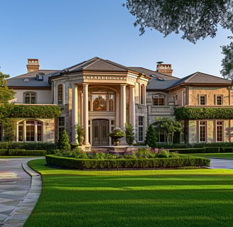 Outside area of a gorgeous mansion in Plano, Texas. Outside area of a gorgeous mansion in Plano, Texas.