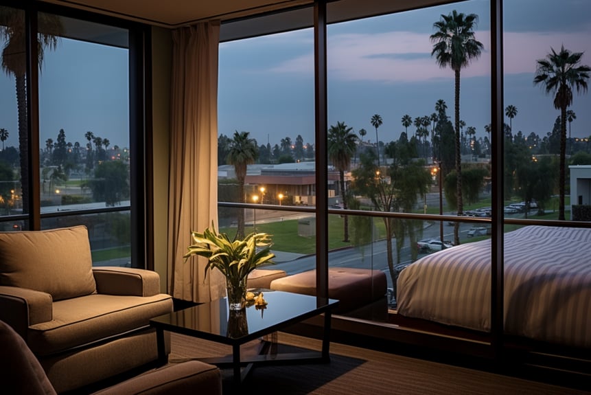 Interior of Anaheim luxury villa near Disneyland
