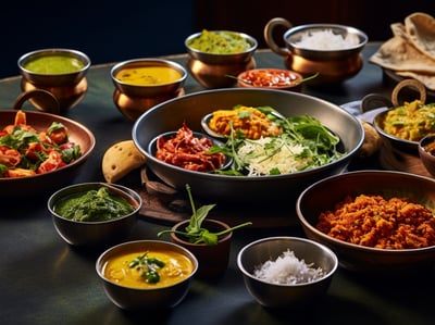 a spread of authentic Indian cuisine, served regularly in the best hotels in Srinagar a spread of authentic Indian cuisine, served regularly in the best hotels in Srinagar