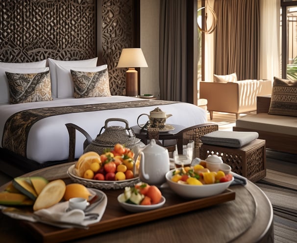 deluxe room luxuries